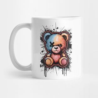 Urban Graffiti Bear Mug